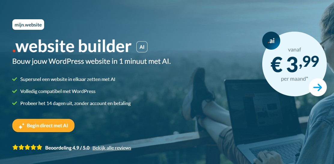 mijnhost website builder